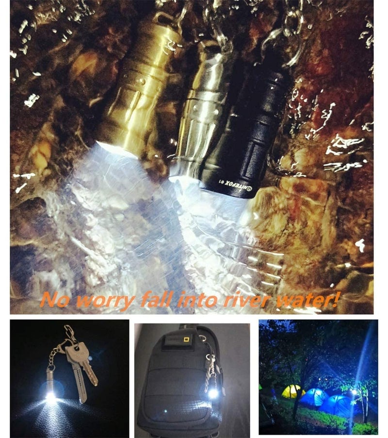 Nitefox e1 Smallest Keychain Flashlight Micro Tiny Mini Keychain Light Long-Lasting Safety Light for Everyday Carry Emergencies Outdoor Dog Walking Hiking Camping Nice Gift for Parents Kids - Image 5